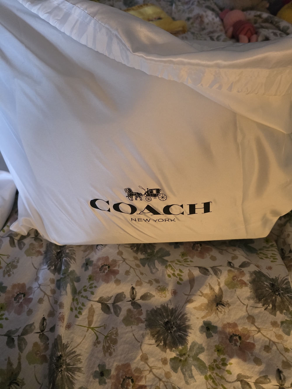Coach Gray Colorblock Leather Rogue Bag - Picture 11 of 11